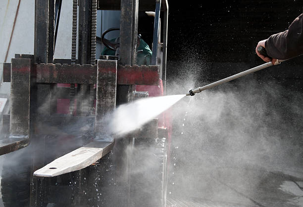 Post-Construction Pressure Washing in Westgate, FL